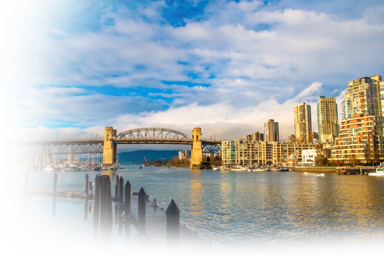 Vancouver waterfront and skyline